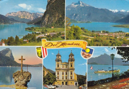 Oberösterreich, Der Mondsee, Mehrbildkarte Gl1971 #G1608 - Otros & Sin Clasificación