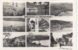 Vorarlberg, Bregenz Am Bodensee, Mehrbildkarte Glum 1960? #F9376 - Andere & Zonder Classificatie