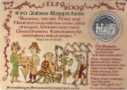 Reppichau 850 Jahre Plastikgedenkkarte Mit Münze Ngl #G0285 - Sonstige & Ohne Zuordnung