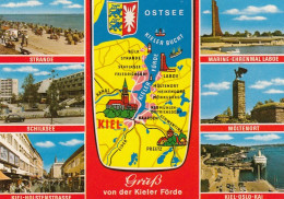 Landeshauptstadt Kiel, Kieler Förde, Mehrbildkarte Ngl #G1704 - Otros & Sin Clasificación
