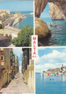 M Malta, Mehrbildkarte Glum 1970? #G1133 - Malta
