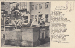 Braunschweig, Eulenspiegelbrunnen Gl1932 #G1898 - Skulpturen