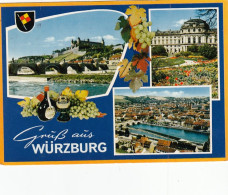 Würzburg, Mehrbildkarte Gl1973 #G1215 - Otros & Sin Clasificación