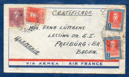 Argentina To Germany, 1934, Via Air France, SEE DESCRIPTION   (042) - Briefe U. Dokumente