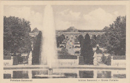 Potsdam. Schloss Sanssouci Mit Großer Fontaine Ngl #G0426 - Otros & Sin Clasificación