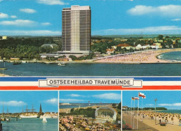 Ostseebad Travemünde, Mehrbildkarte Gl1975 #G1386 - Otros & Sin Clasificación