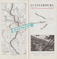 VP : Brochure : LUTZELBOURG , Moselle - Ohne Zuordnung
