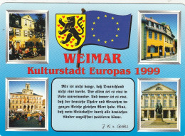 Weimar, Kulturstadt Europas 1999, Mehrbildkarte Ngl #G0566 - Otros & Sin Clasificación