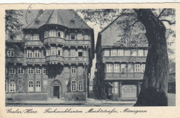 Goslar, Harz, Fachwerkbauten Marktstrasse U. Münzgasse Glum 1930? #G2200 - Otros & Sin Clasificación