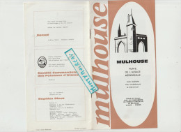 VP : Brochure : MULHOUSE , Haut  Rhin , Alsace : - Non Classés
