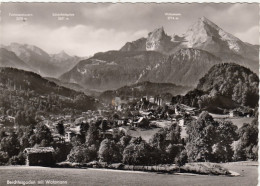 Berchtesgaden Mit Watzmann, Schönfeldspitze U. Funtenseetauern Ngl #G0179 - Altri & Non Classificati