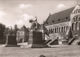 Goslar, Harz, Kaiserpfalz Mit Den Standbildern Ngl #G2334 - Otros & Sin Clasificación