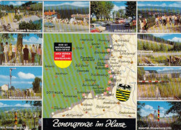Zonengrenze Im Harz, Mehrbildkarte Glum 1970? #G2400 - Otros & Sin Clasificación