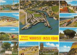Nordsee-Insel Föhr, Mehrbildkarte Gl1906 #G1109 - Otros & Sin Clasificación