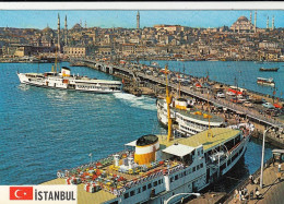 Istanbul, Güzellikleri, Galata Bridge Ngl #G0905 - Turquie