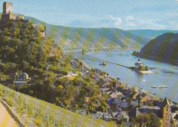 Kaub A.Rhein, Die Pfalz Und Burg Gutenfels Ngl #G0770 - Sonstige & Ohne Zuordnung