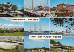 Landeshauptstadt Kiel, Kieler Förde, Mehrbildkarte Ngl #G0795 - Sonstige & Ohne Zuordnung