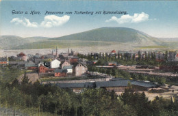 Goslar, Harz, Panorama Vom Kattenberg Mit Rammelsberg Gl1928 #G2188 - Sonstige & Ohne Zuordnung