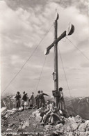 Ruhpolding Obb., Gipfelkreuz Am Rauschberg Gl1953 #G0809 - Autres & Non Classés