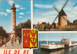 Ile De Re (Charente-Maritime) Mehrbildkarte Gl1975 #G0903 - Ile De Ré