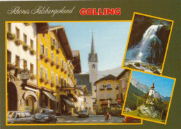 Golling, Oberer Markt, Wasserfall Ung St.Nikolaus-Kirchlein Ngl #G0939 - Andere & Zonder Classificatie