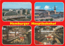 Hamburg, Hauptbahnhof, Mehrbildkarte Ngl #G0956 - Sonstige & Ohne Zuordnung