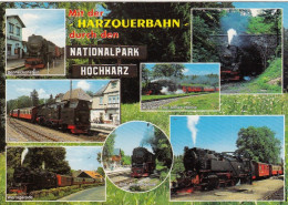 Harzquerbahn Im Nationalpark Hochharz, Mehrbildkarte Ngl #G0976 - Sonstige & Ohne Zuordnung