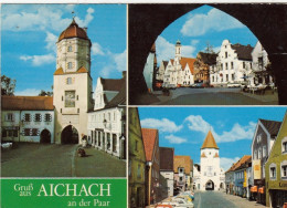 Aichach An Der Paar, Mehrbildkarte Gl1987 #G1557 - Autres & Non Classés