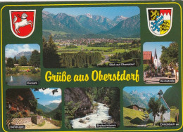Oberstdorf, Allgäu, Mehrbildkarte Gl1992 #G1565 - Autres & Non Classés