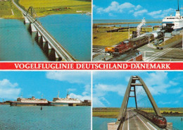 Vogelfluglinie Deutschland - Dänemark, Mehrbildkarte Ngl #G1104 - Otros & Sin Clasificación