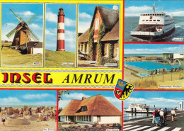 Nordsee-Insel Amrum, Mehrbildkarte Ngl #G1138 - Otros & Sin Clasificación