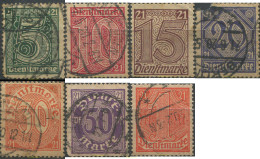 704724 USED ALEMANIA 1920 CIFRAS - Other & Unclassified