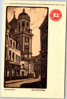 Red Star Line : Card L-3  Jezuitentoren, From Serie L (Woodcuts Antwerp, By Edw. Pellens) - Paquebots