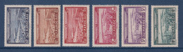Maroc - YT PA N° 34 à 39 ** - Neuf Sans Charnière - Poste Aérienne - 1933 - Poste Aérienne