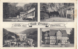 Bad Grund (Oberharz), Mehrbildkarte Gl1953 #G2029 - Otros & Sin Clasificación