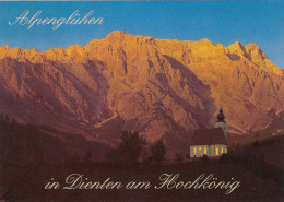 Dienten Am Hochkönig, Alpenglühen Ngl #G1150 - Autres & Non Classés