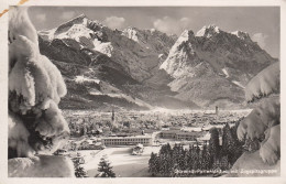 Garmisch-Partenkirchen Mit Zugspitzgruppe Gl1951 #G1234 - Otros & Sin Clasificación