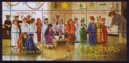 AUSTRALIEN BLOCK 9 POSTFRISCH(MINT) WEIHNACHTEN 1986 CHRISTMAS - Noël