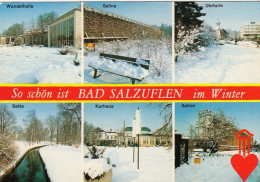 Bad Salzuflen, Winter, Mehrbildkarte Gl1979 #G1512 - Otros & Sin Clasificación