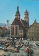 Stuttgart Schillerplatz Blumenmarkt Ngl #G1445 - Autres & Non Classés