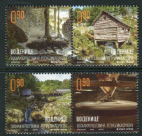 BOSNIA SERBIA(197) - Cultural Heritage - Water Mills - MNH Set - 2015 - Bosnia Erzegovina