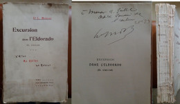 C1 Morisse EXCURSION ELDORADO 1904 El Callao VENEZUELA Signed DEDICACE Envoi - 1901-1940