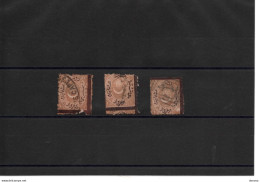EMPIRE OTTOMAN  1871 TAXE LOT  Yvert 21 B Oblitéré Cote : 9 Euros - Used Stamps