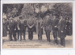 EPERNAY: Société D'horticulture Et De Viticulture, Inauguration De La Salle Et Du Jardin 1910 - état (recollée) - Epernay