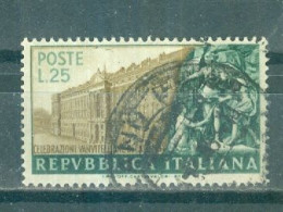 ITALIE - N°621 Oblitéré - Bicentenaire Du Palais Royal De Caserte. - 1946-60: Afgestempeld