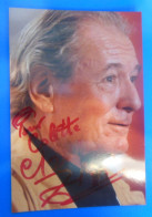 AUTOGRAPHE DE CLAUDE ZIDI SUR PHOTO - Schauspieler Und Komiker