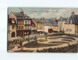 BOURGES : La Poste Et Le Square De La Place Berry - état - Bourges