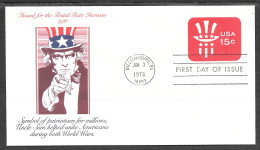 USA FDC Fleetwood Cachet, 1978 15 Cents Envelope - 1971-1980