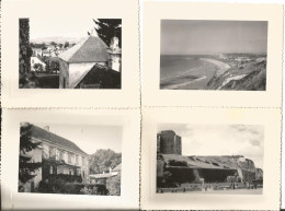 Lot De 5 - Photo - Dieppe - Chateau -  Vers 1950 -  La Cote .. - Plaatsen