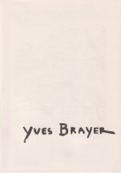 1978 FRANCE Document De La Poste Yves Brayer N° 2026 - Postdokumente